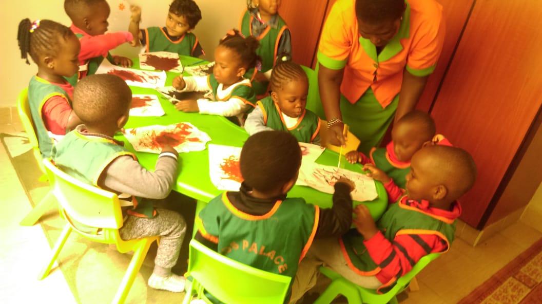 Outdoor learning at Kids Palace